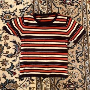 Multi Colored Brandy Crop Top